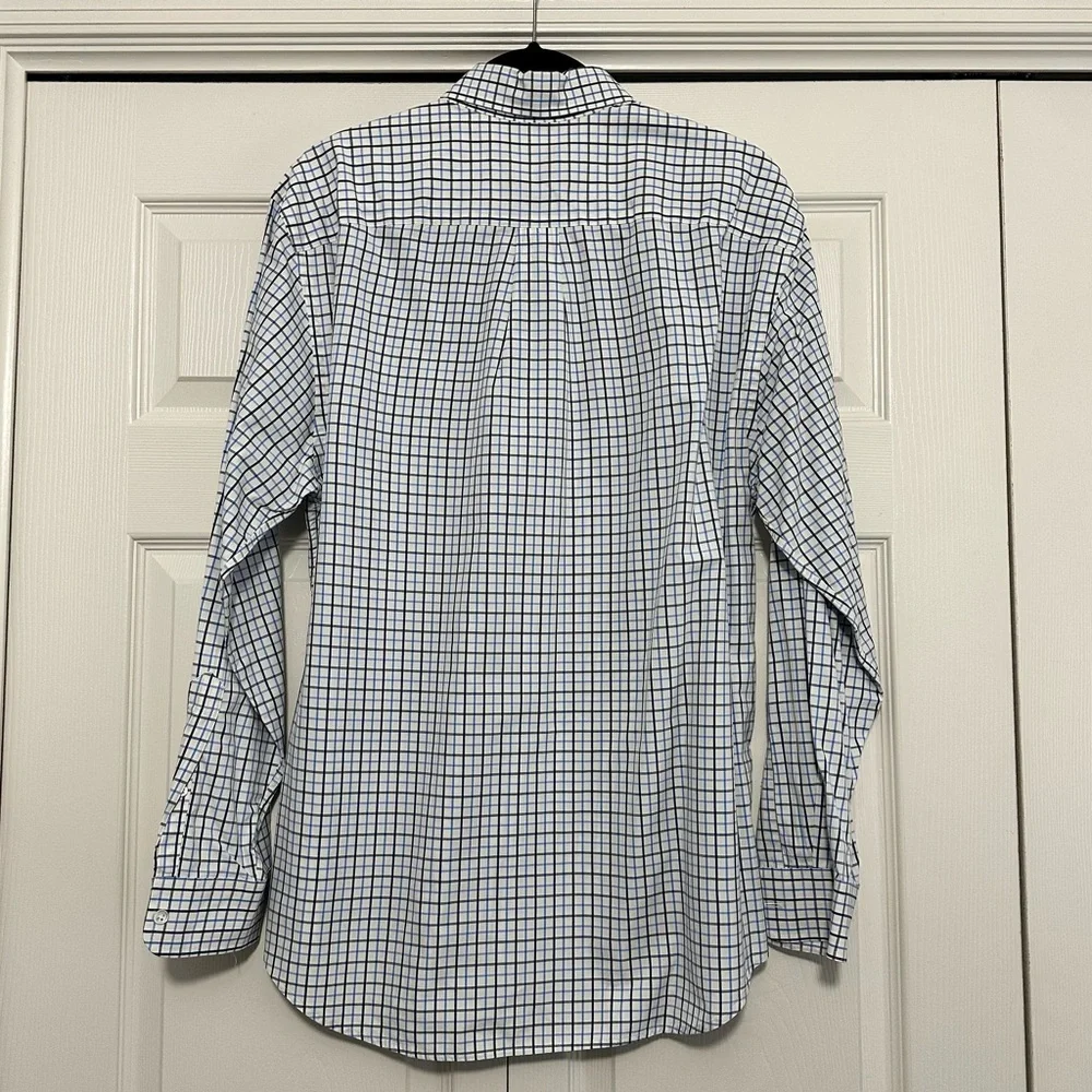 Vineyard Vines‎ Classic Fit Whale Shirt Button Down in Plaid Size Medium GUC